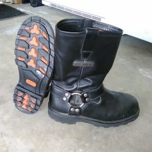 Harley Davidson Motorcycle Boots, 9 mens